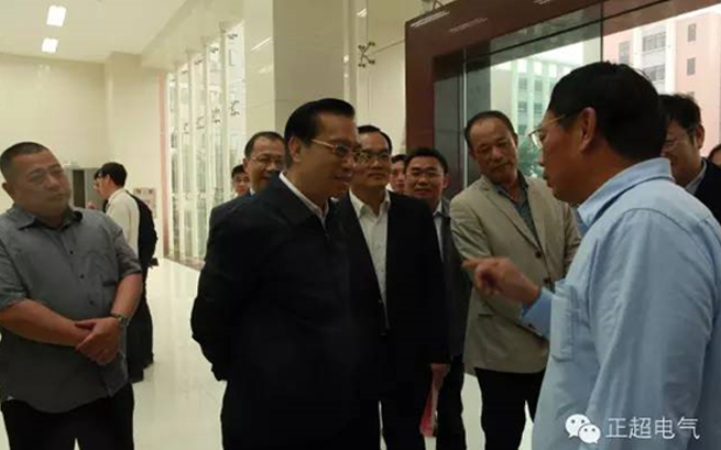 汕头市委书记陈良贤带队赴众发国际电气调研